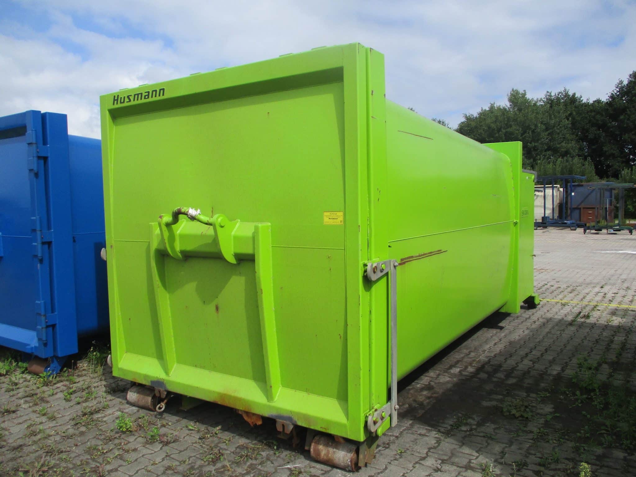 IMG 5106 scaled - Presscontainer SPB 20 SW-E Husmann BJ 2016 flüssigkeitsdicht